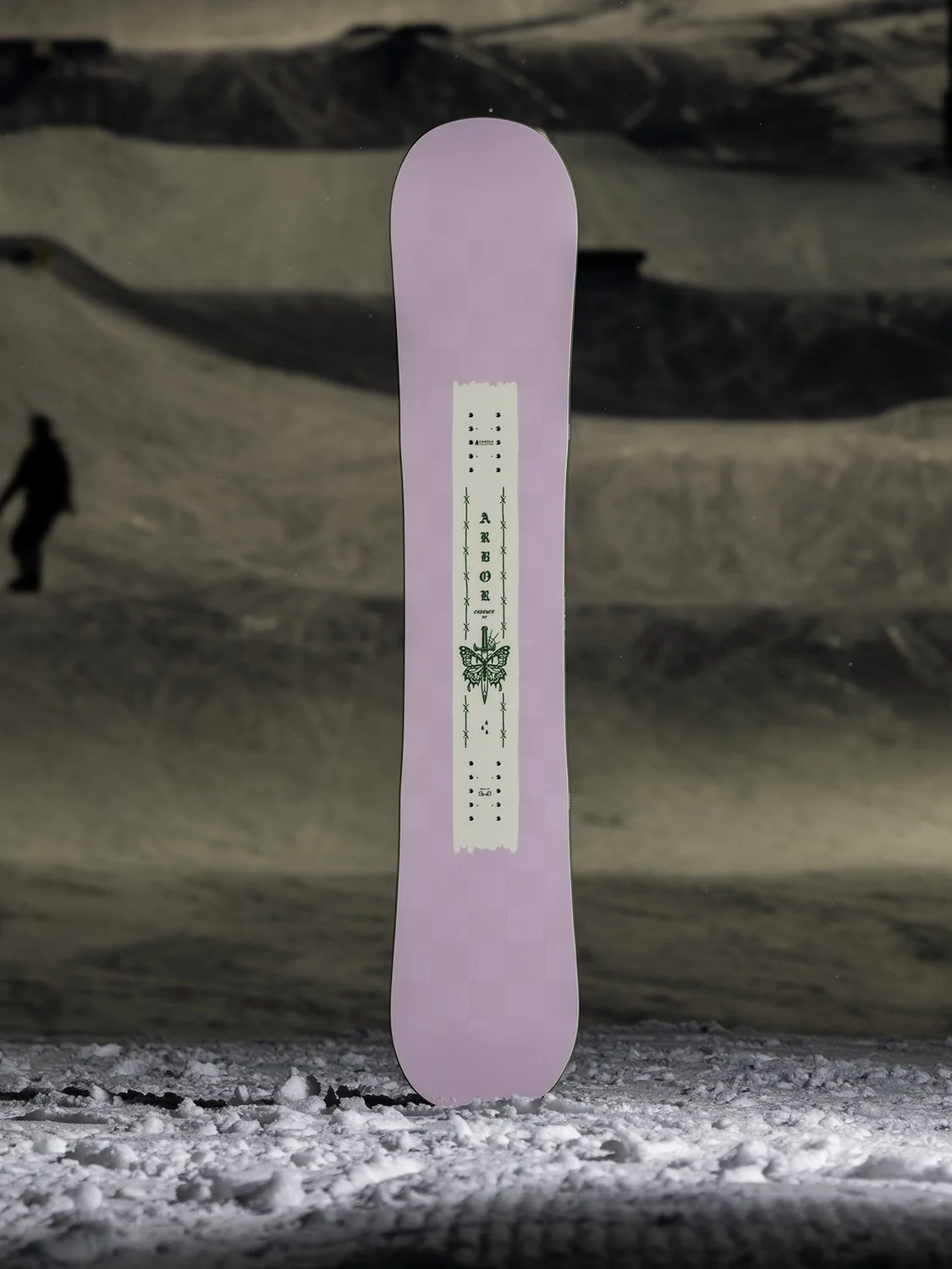 Arbor Cadence Snowboard 2026 With Rome Shift Bindings - Image 3