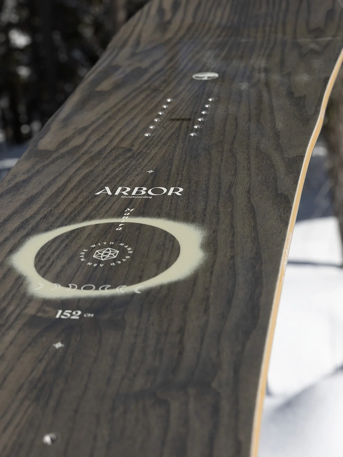 Arbor Mantra Snowboard 2026 With Rome Shift Bindings - Image 3