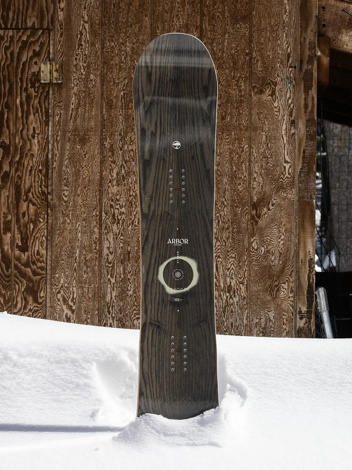Arbor Mantra Snowboard 2026 With Rome Shift Bindings - Image 4