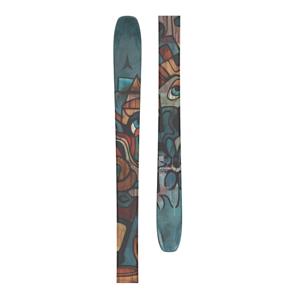 Atomic Bent 90 Skis 2026 Package With Attack 11 Ski Bindings - Image 3