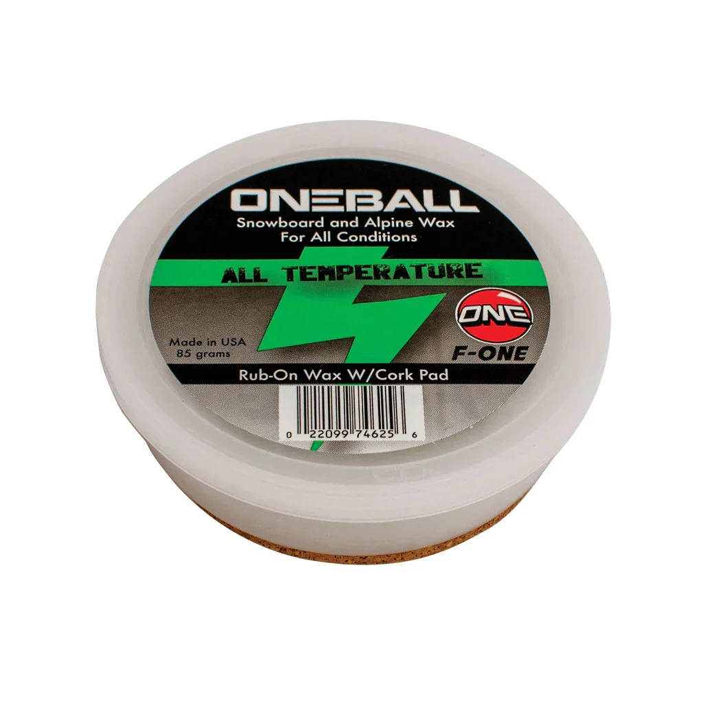 One Mfg F-1 Rub-on Snowboard/ski Wax - Image 2