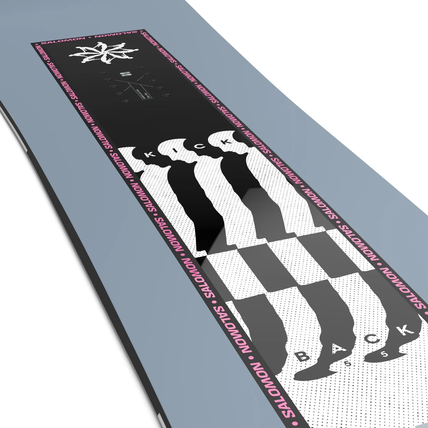 Salomon Kickback Snowboard 2026 With Rome United Bindings - Image 3