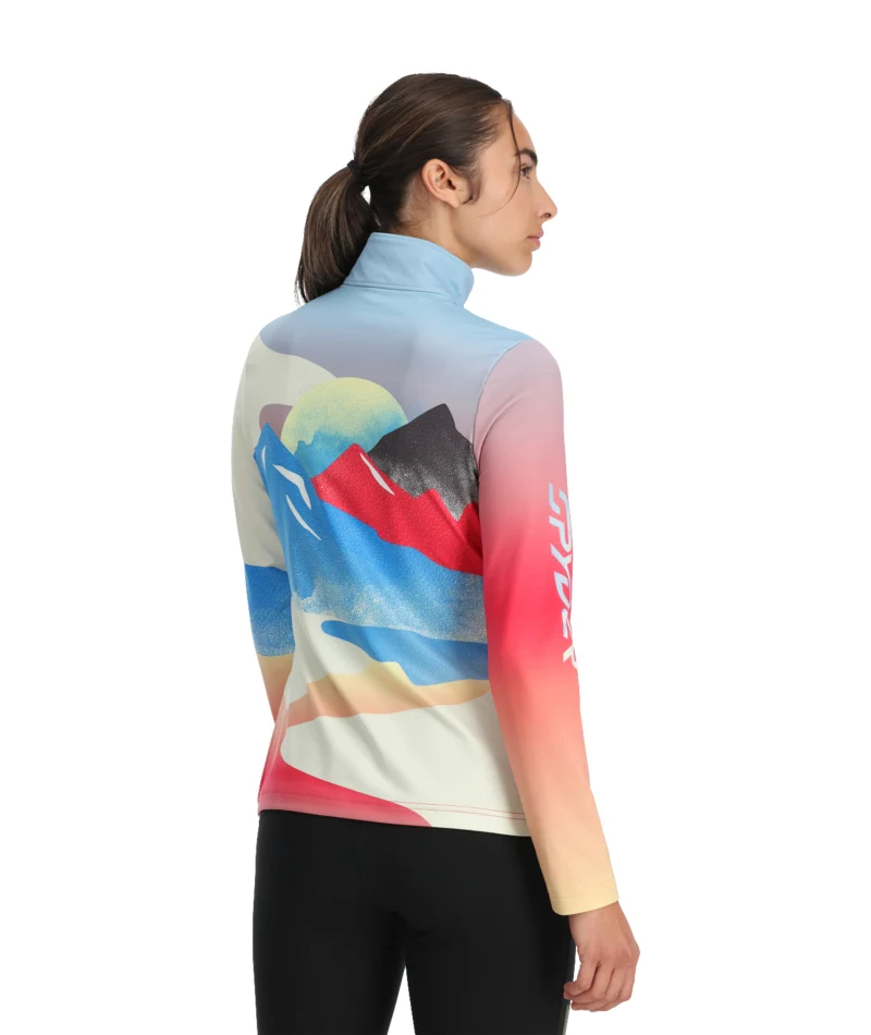 Spyder Vivid Womens 1/2 Zip - Image 2