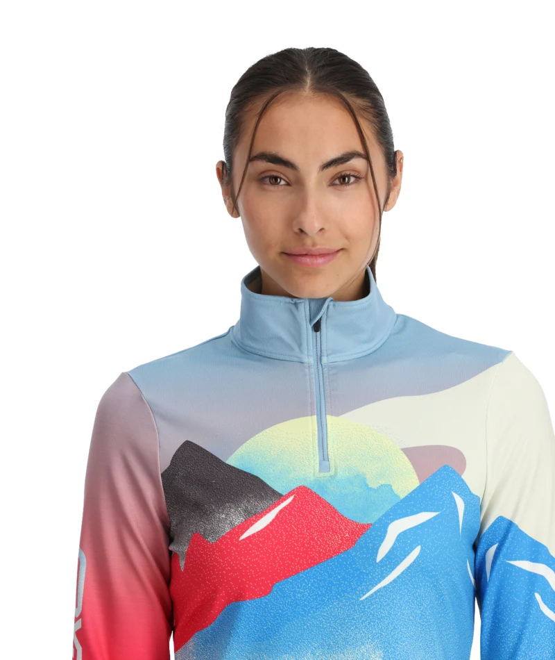 Spyder Vivid Womens 1/2 Zip - Image 4